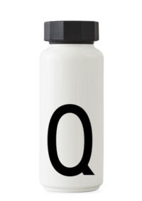 Arne Jacobsen isothermal bottle - 500 ml - Letter Q White Design Letters Arne Jacobsen