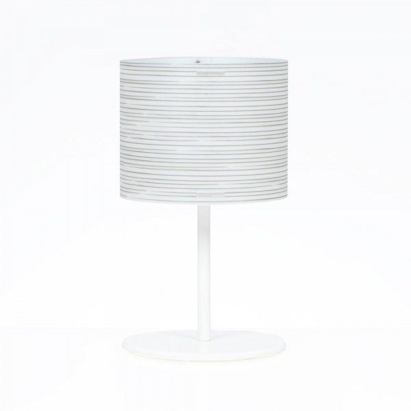 Rigatone TL M Lámpara de mesa Decoración de alambre Emporio Roberto Giacomucci