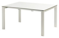 extendable table Round Brilliant White Emu Christophe Pillet 1
