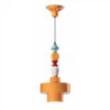 Lámpara de suspensión Lariat C2531 Amarillo | Multicolor Ferroluce 1