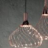 Lámpara colgante de cobre Mongolfier_P2 Linea Light Group Design Center LLG