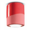 Lámpara de techo PI C986 Coral Red Ferroluce 1