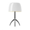 Table lamp Lumiere TL S DIM Aluminum | white Foscarini Rodolfo Dordoni 1