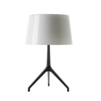 Lumiere TL XXS table lamp Dark chrome | white Foscarini Rodolfo Dordoni 1