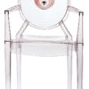 Louis Ghost積み重ね可能アームチェア-透明なクマKartell Philippe Starck 1