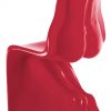 Her chair - lacquered red Casamania Fabio Novembre version