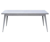 Table Table L 55 180 90 cm x koulè lajè asye Jean Pauchard Tolix 1
