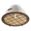 Lámpara de techo industrial C1760 en blanco de Ferroluce 1