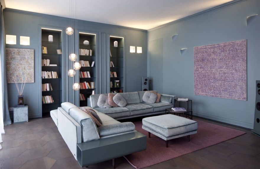 Σχεδιασμός εσωτερικού χώρου Atelier Durini 15 Andrea Castrignano, Buzzi & Buzzi φωτισμός
