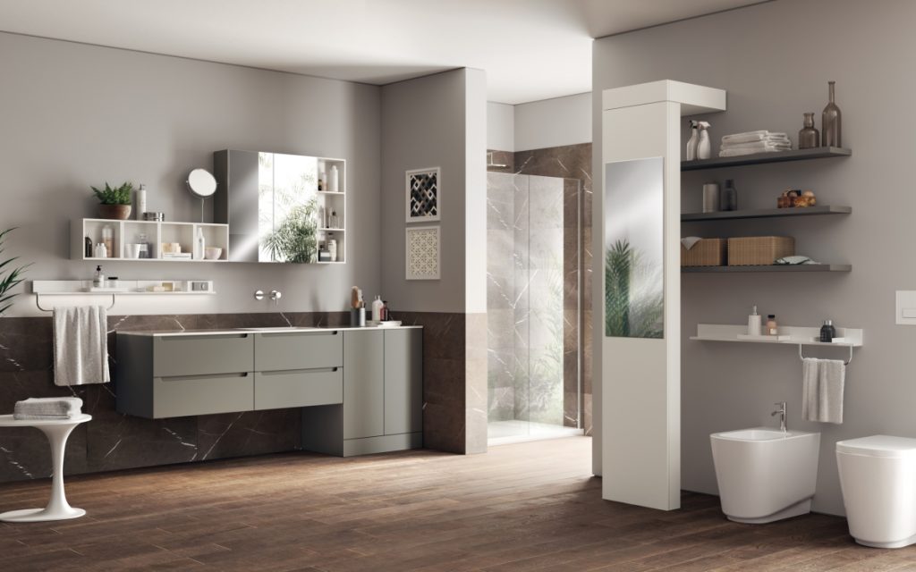 Πλυντήριο ρούχων Διάστημα από Scavolini Μπάνια