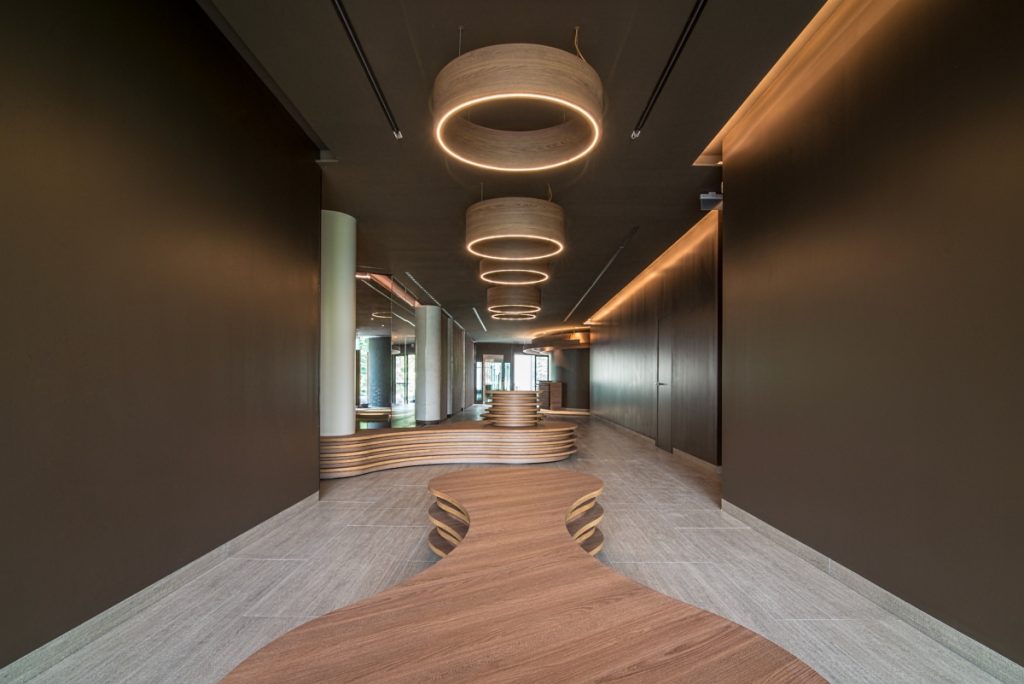 Neró Spa Studio Apostoli, der Eingang mit der Rezeption